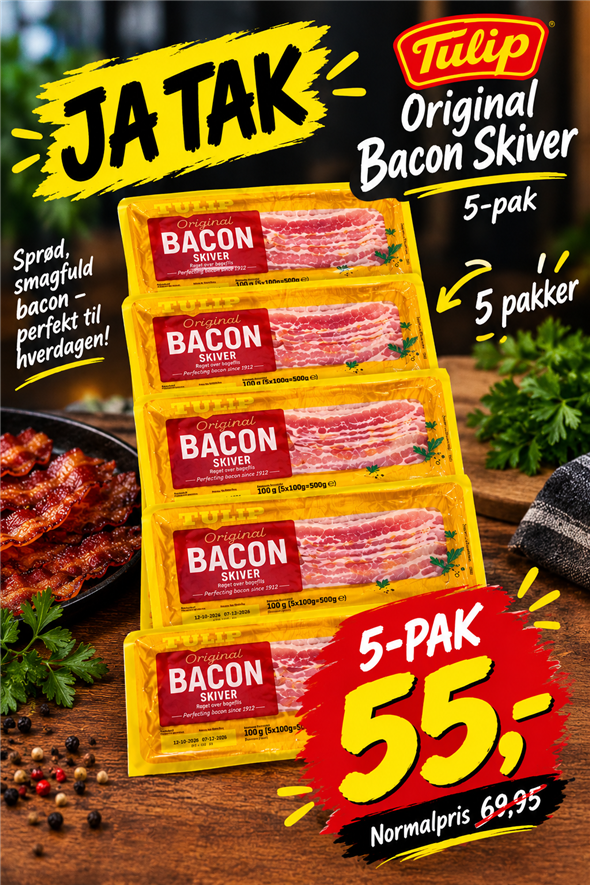 Tulip bacon